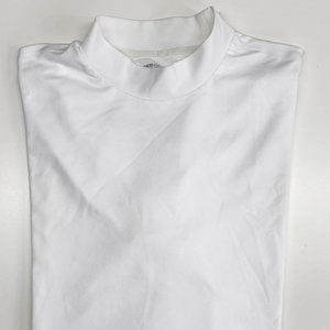 Nike Dri-Fit long sleeve mock neck men's 3XL white